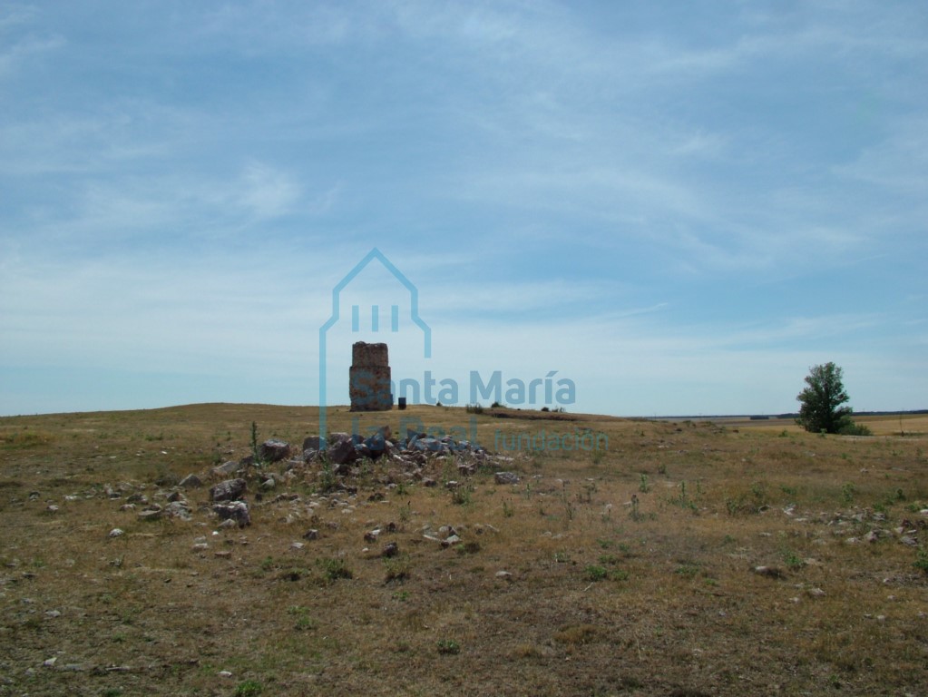 Panorámica de los restos