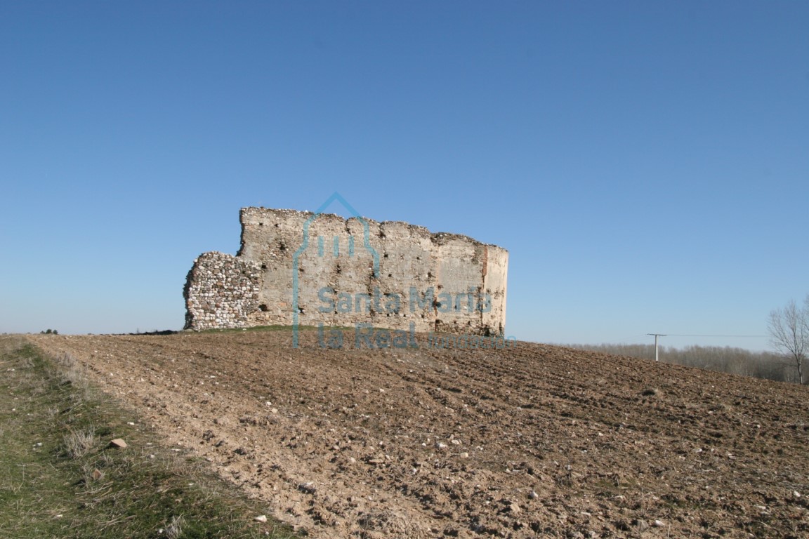 Las ruinas de la ermita