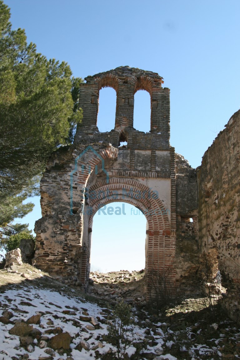 Interior de la ermita