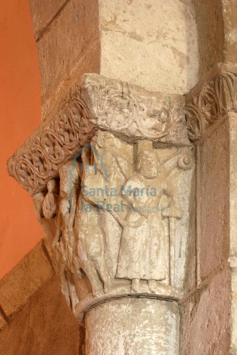 Detalle de la Huida a Egipto