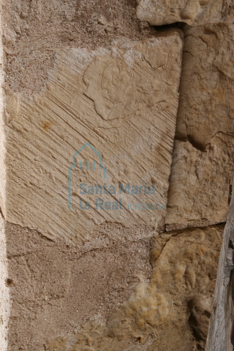 Detalle de un sillar