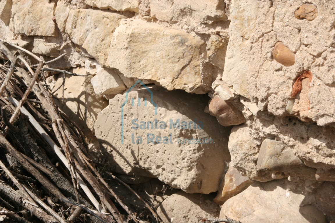 Detalle de la fachada oriental