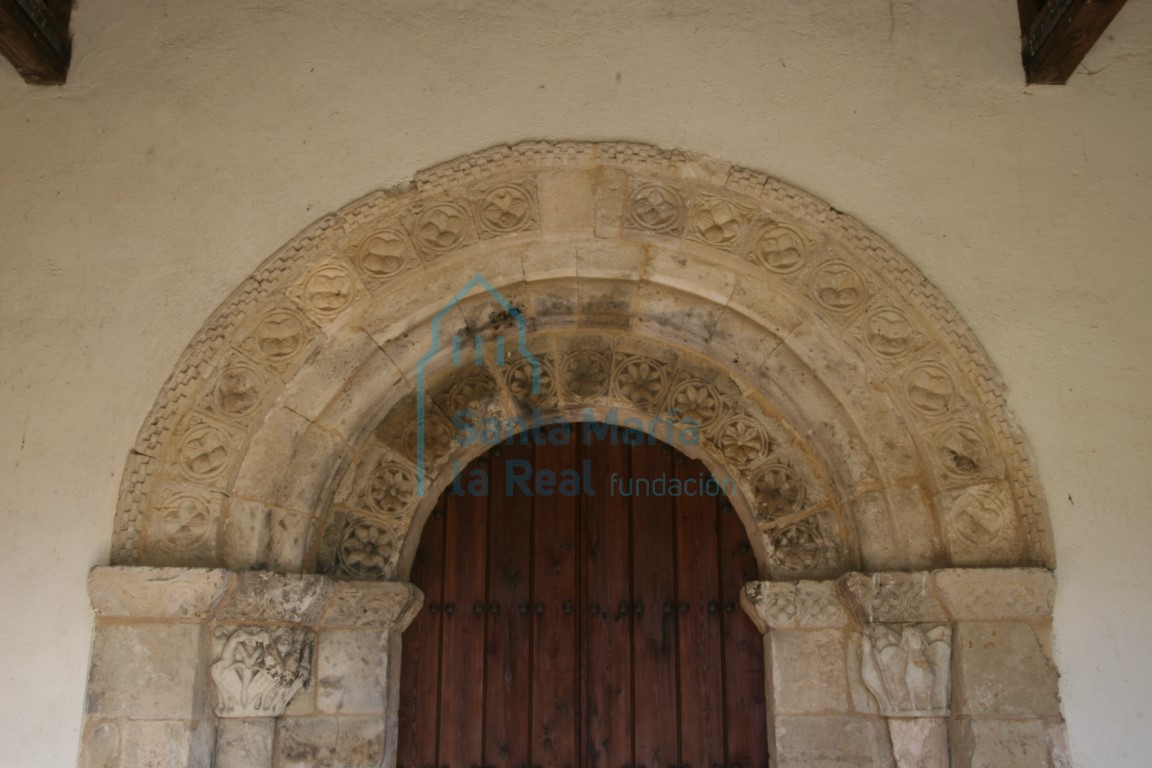 Arquivoltas de la portada occidental