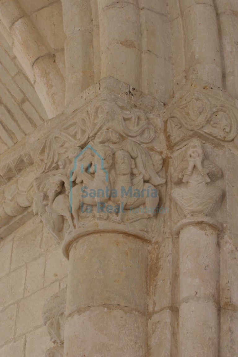 Capiteles del arco triunfal