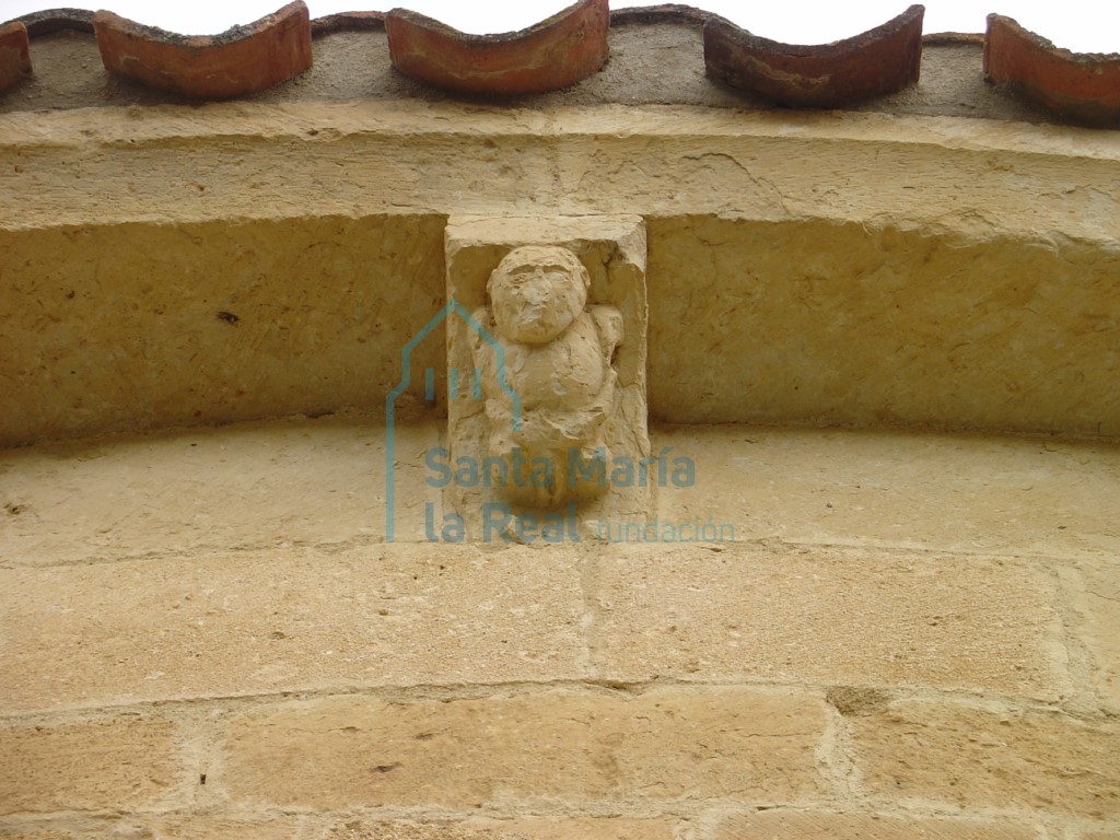 Canecillo del ábside