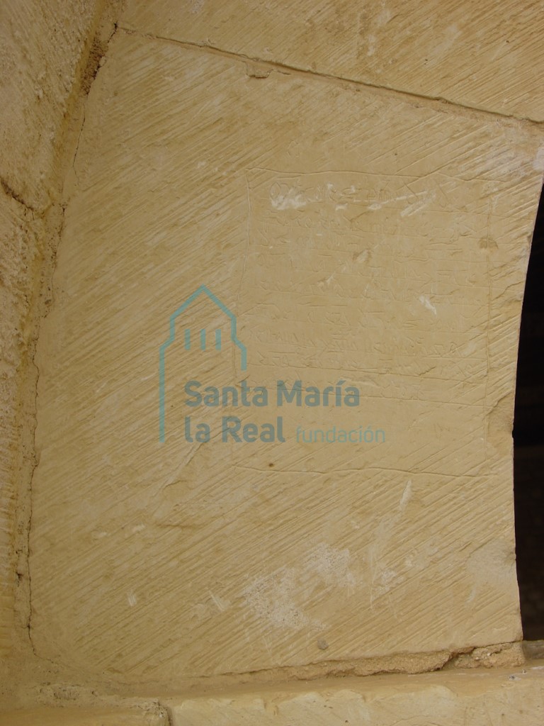 Incripciones en una dovela