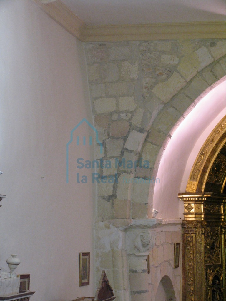 Detalle del arco triunfal