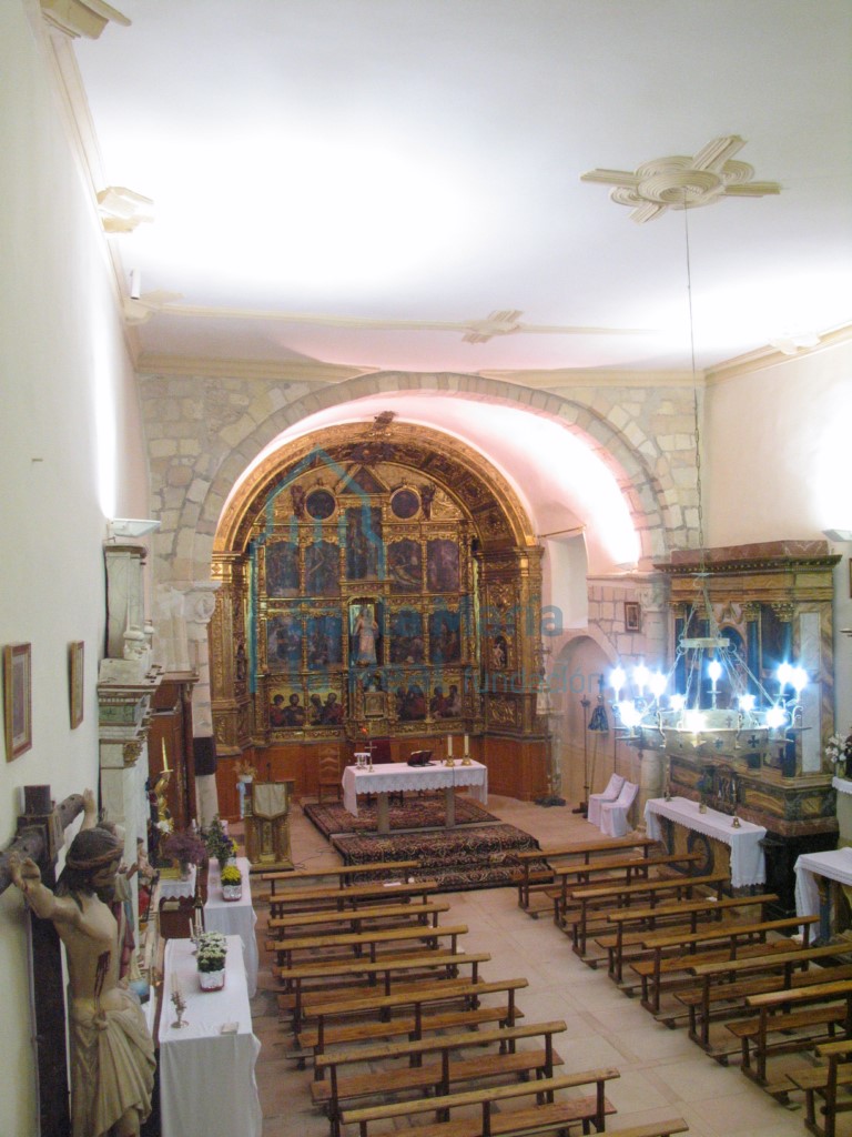 Vista de la nave desde el coro