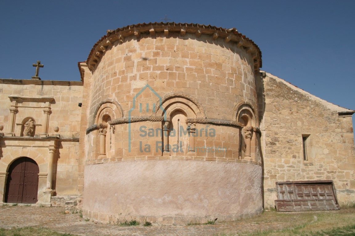 Exterior del ábside