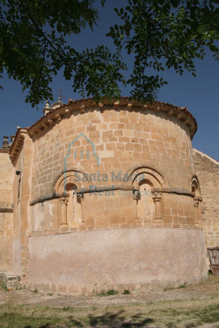 Exterior del ábside