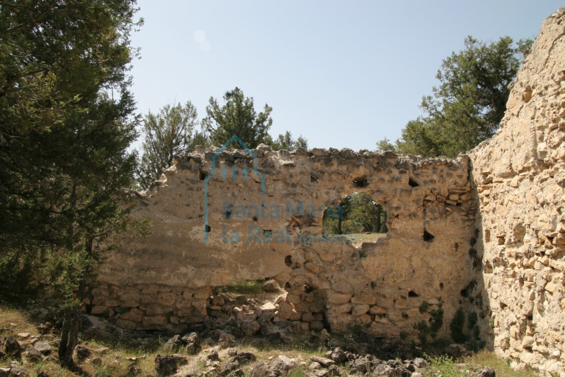 Restos del muro meridional