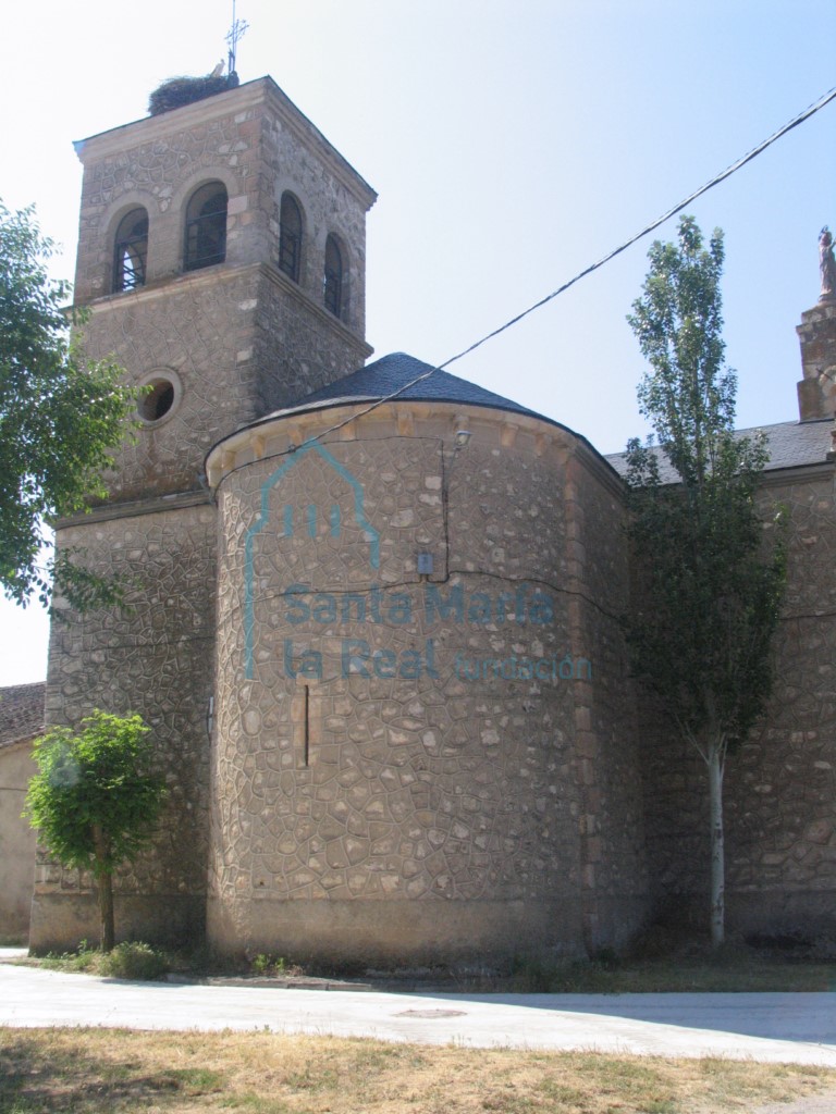 Exterior del ábside