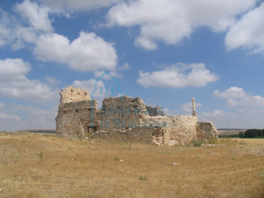 Vista exterior de las ruinas