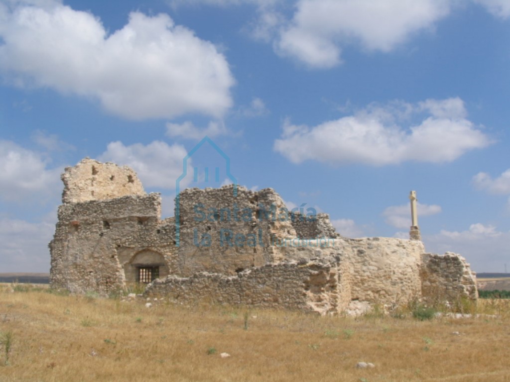 Vista exterior de las ruinas