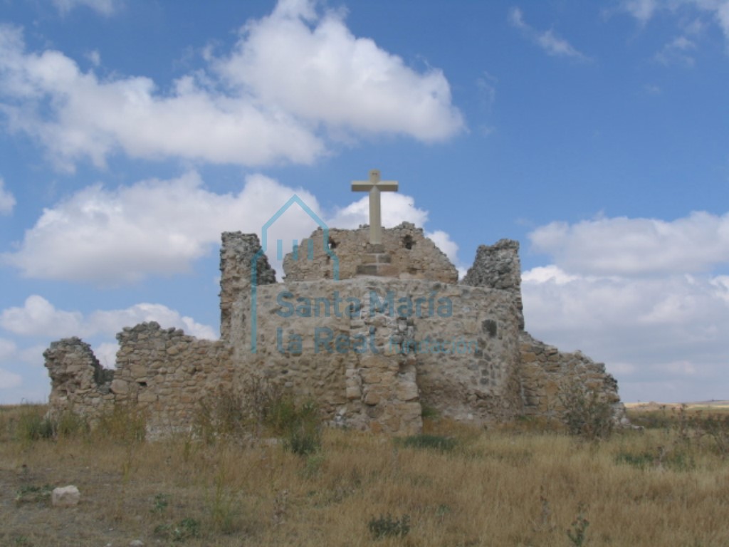Vista exterior de las ruinas