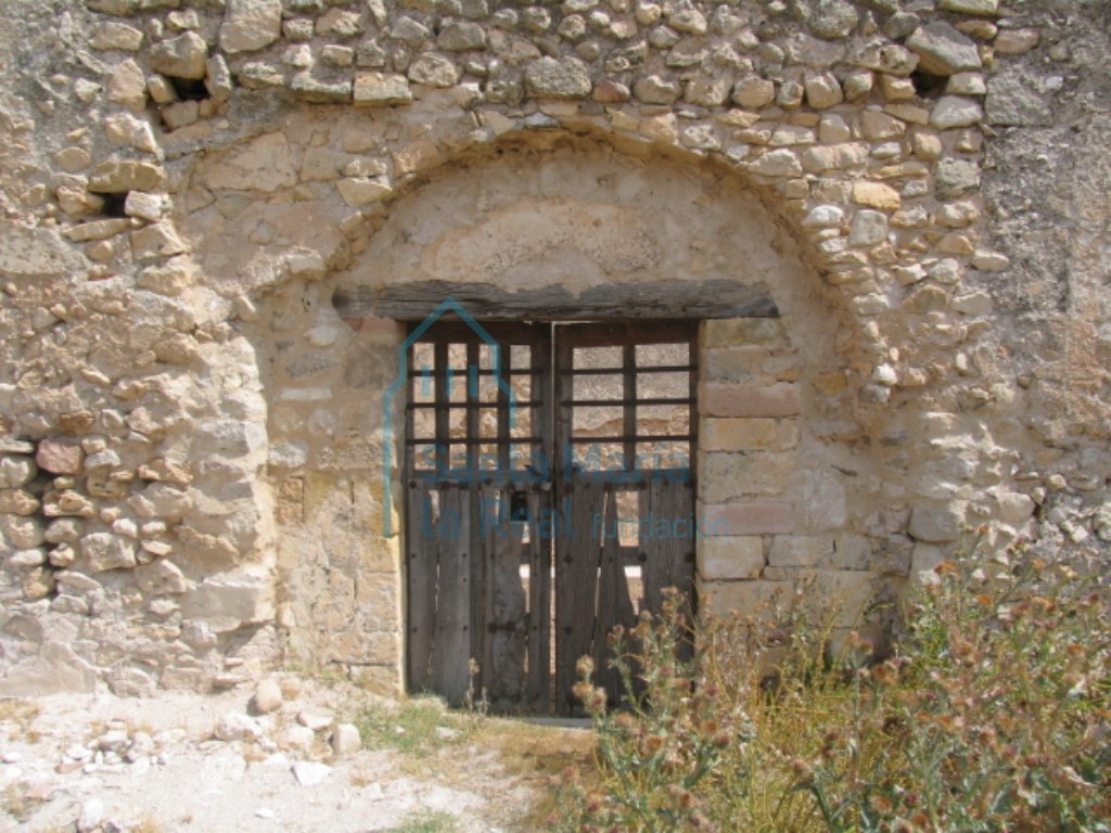 Restos de la portada