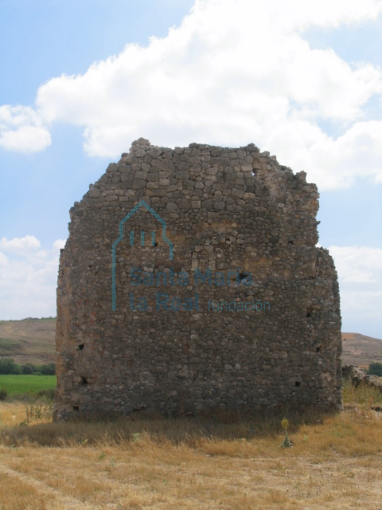 Vista exterior de las ruinas