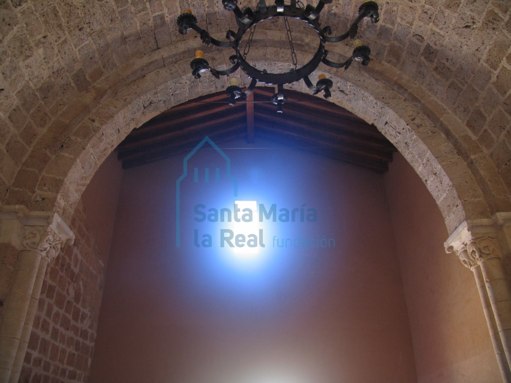 Vista del interior desde la cabecera