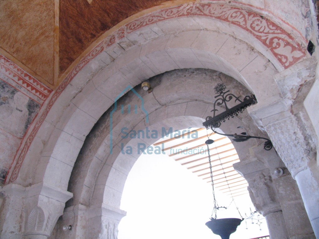 Organización de los dos arcos triunfales