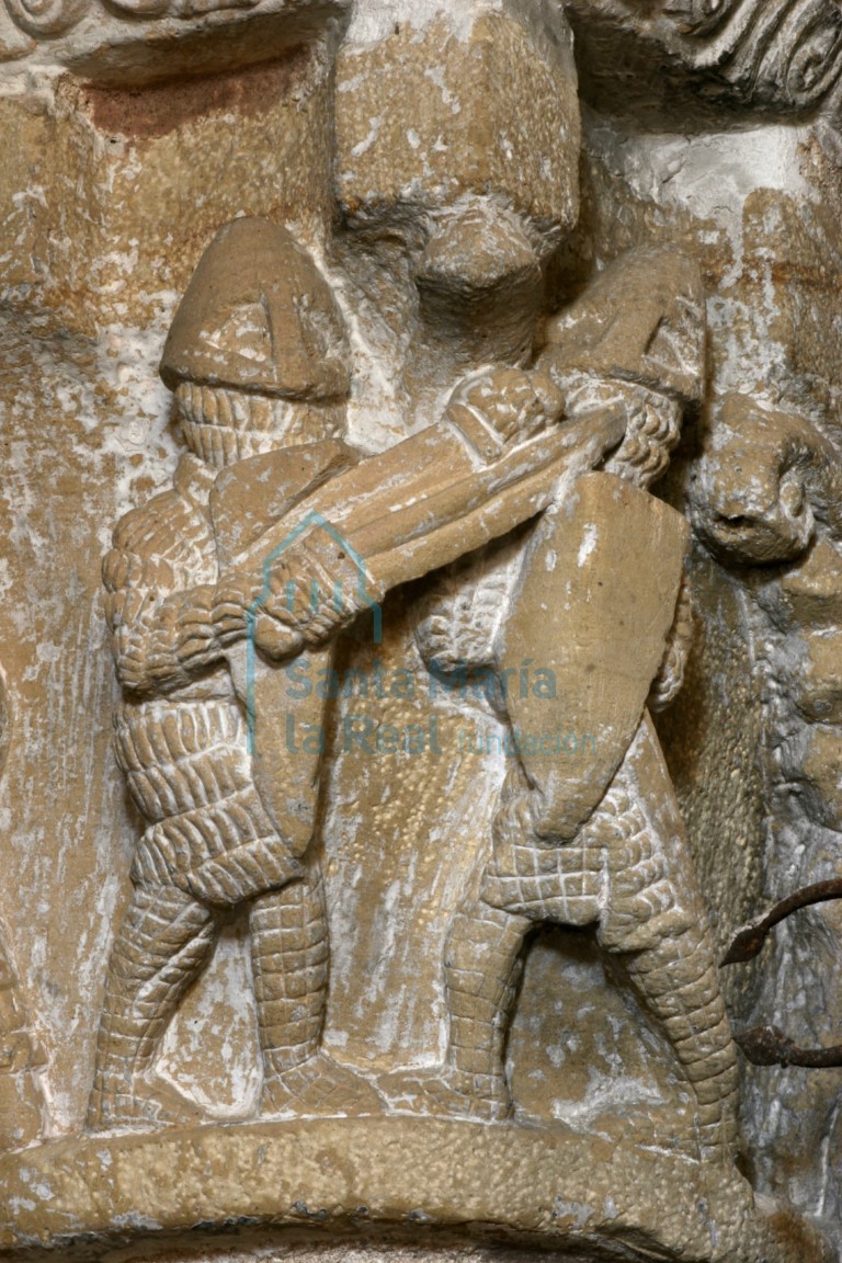 Detalle del capitel del arco triunfal Detalle del capitel del arco triunfal