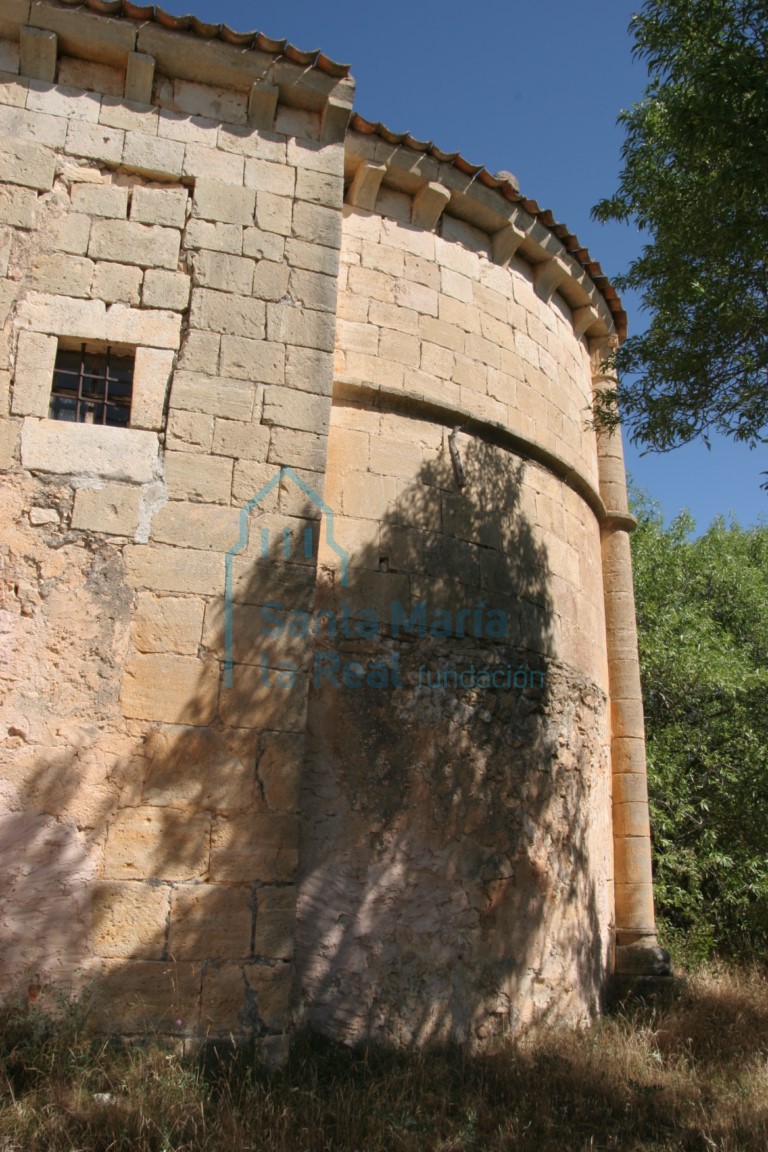 Vista sur del ábside
