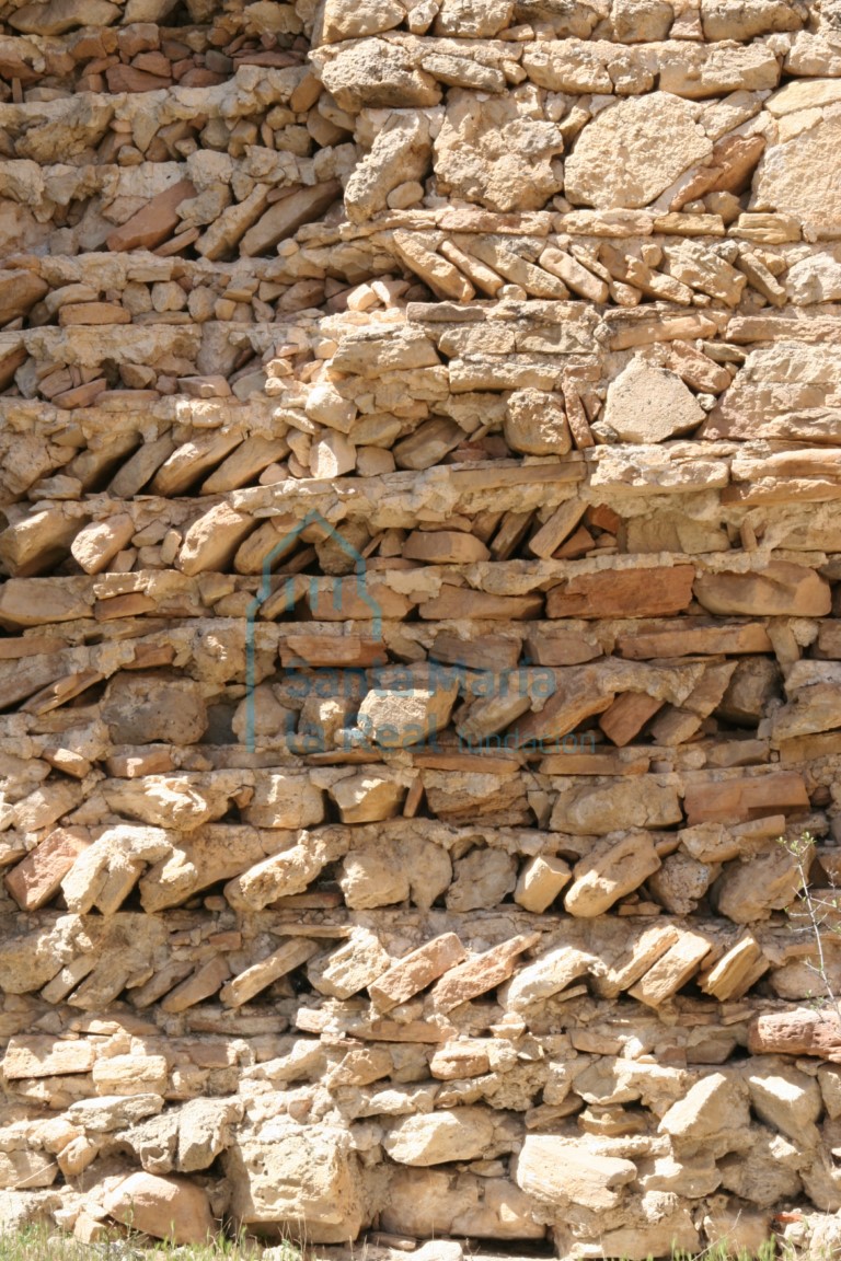 Detalle del aparejo del hastial occidental