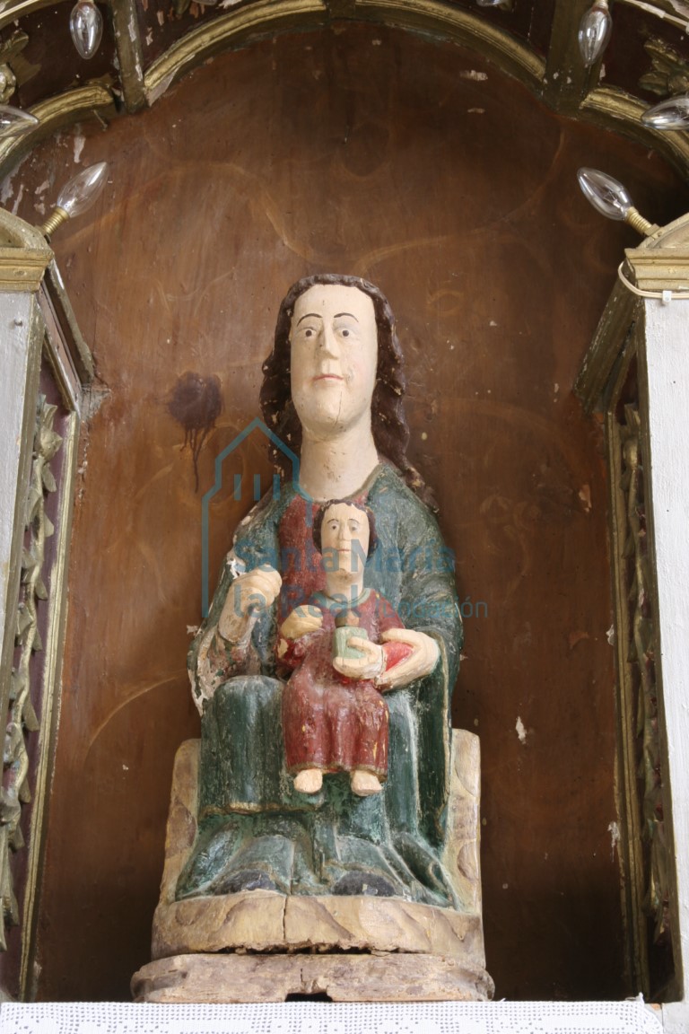 Virgen  románica