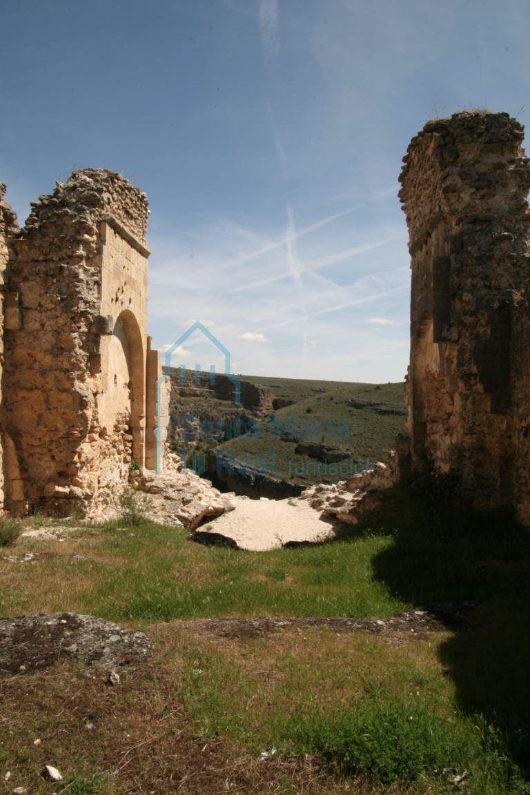 Vista del interior de la cabecera