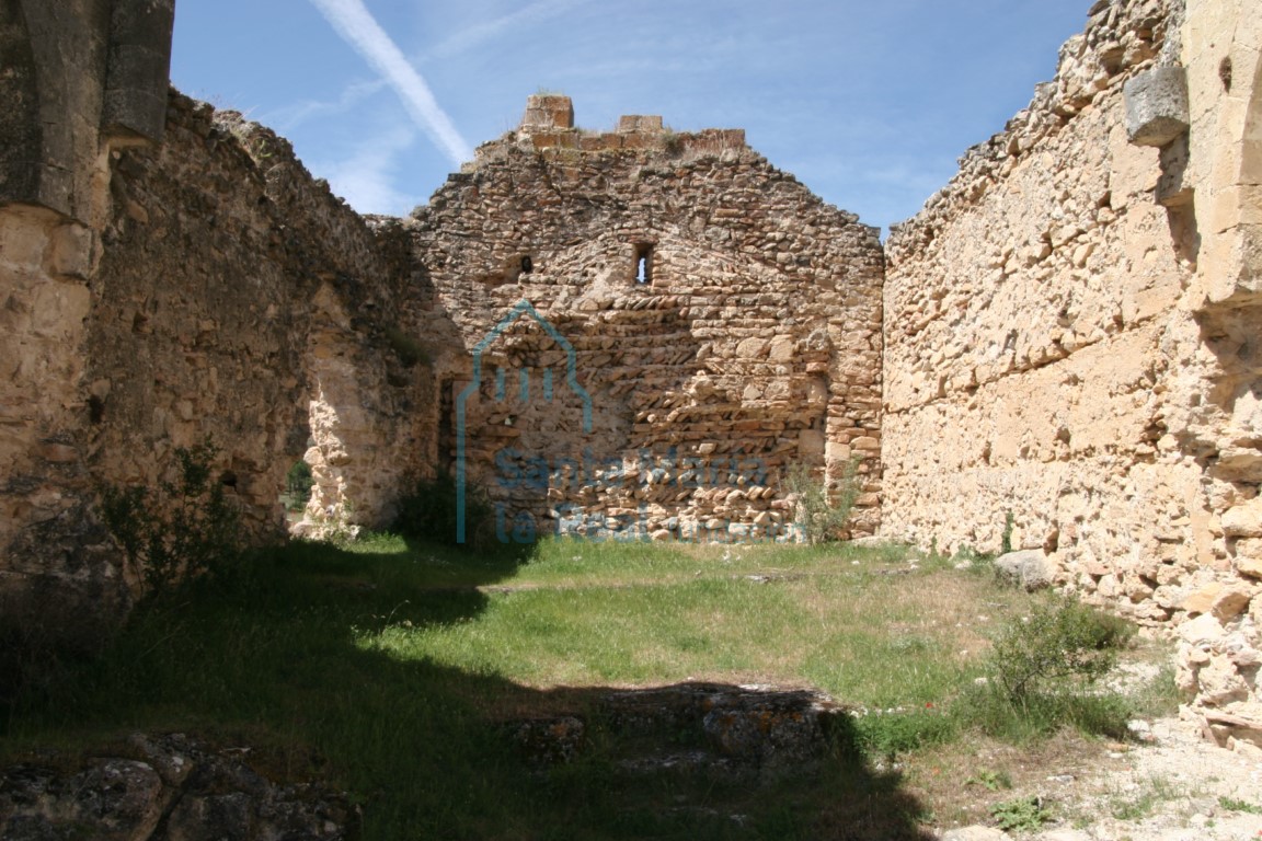 Vista interior desde la cabecera