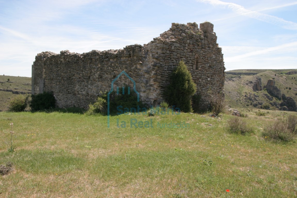 Vista noroeste de la ermita