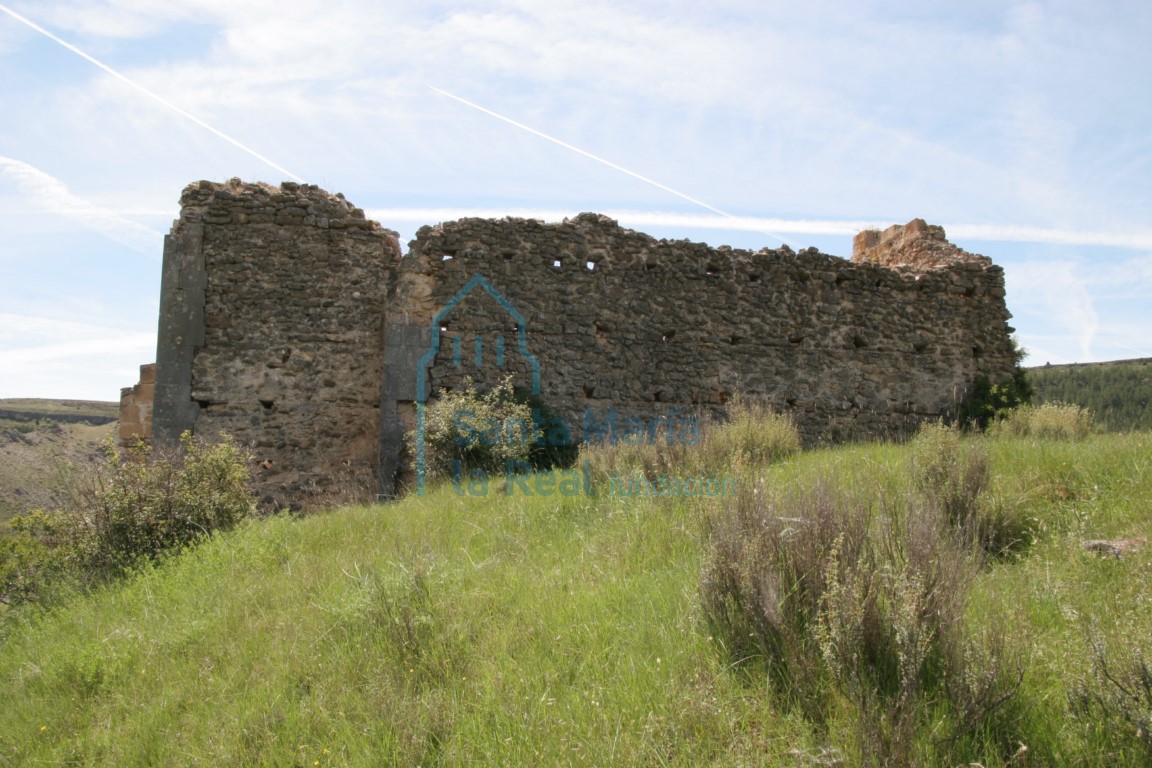 Vista noreste de la ermita