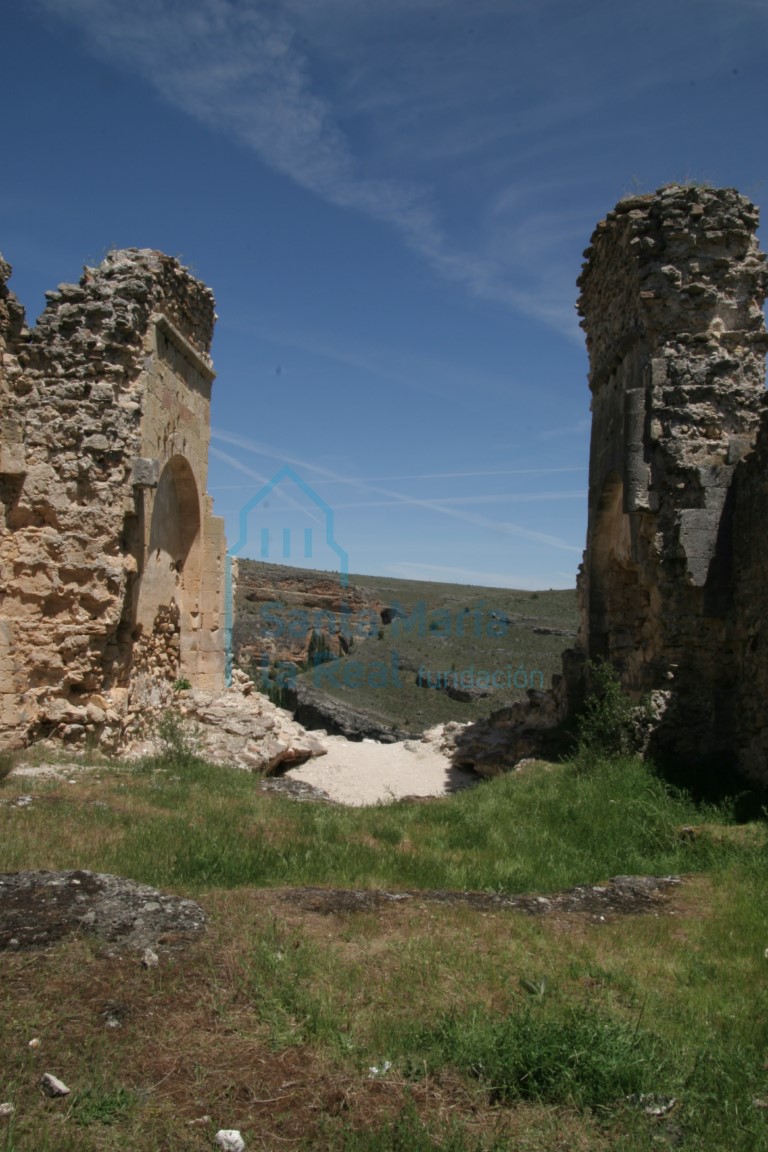 VIsta del interior de la cabecera