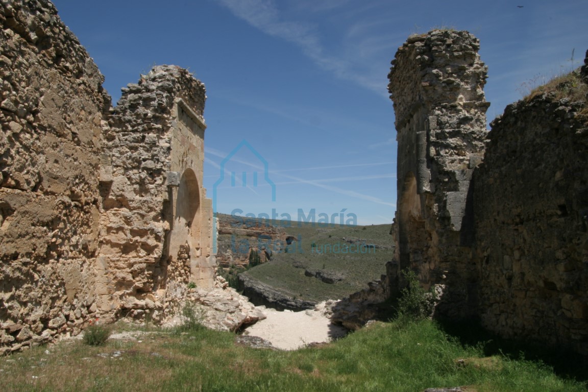 Vista del interior de la cabecera