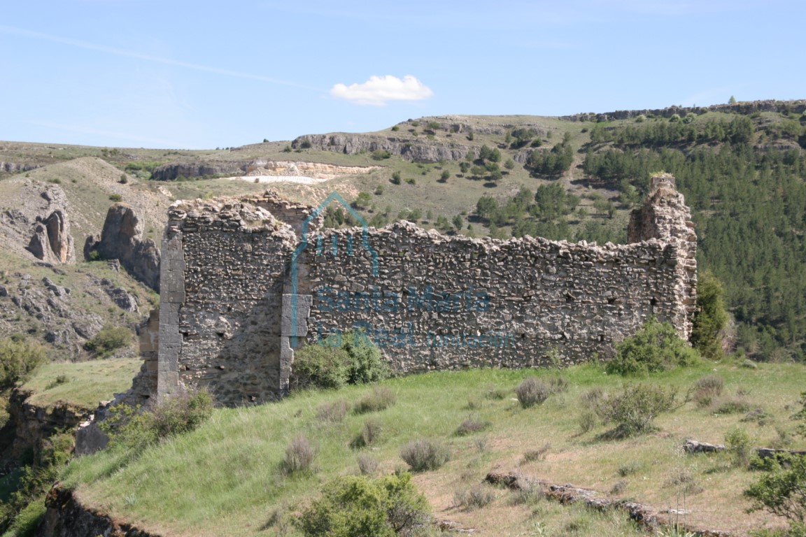 Vista de la ermita desde el sureste