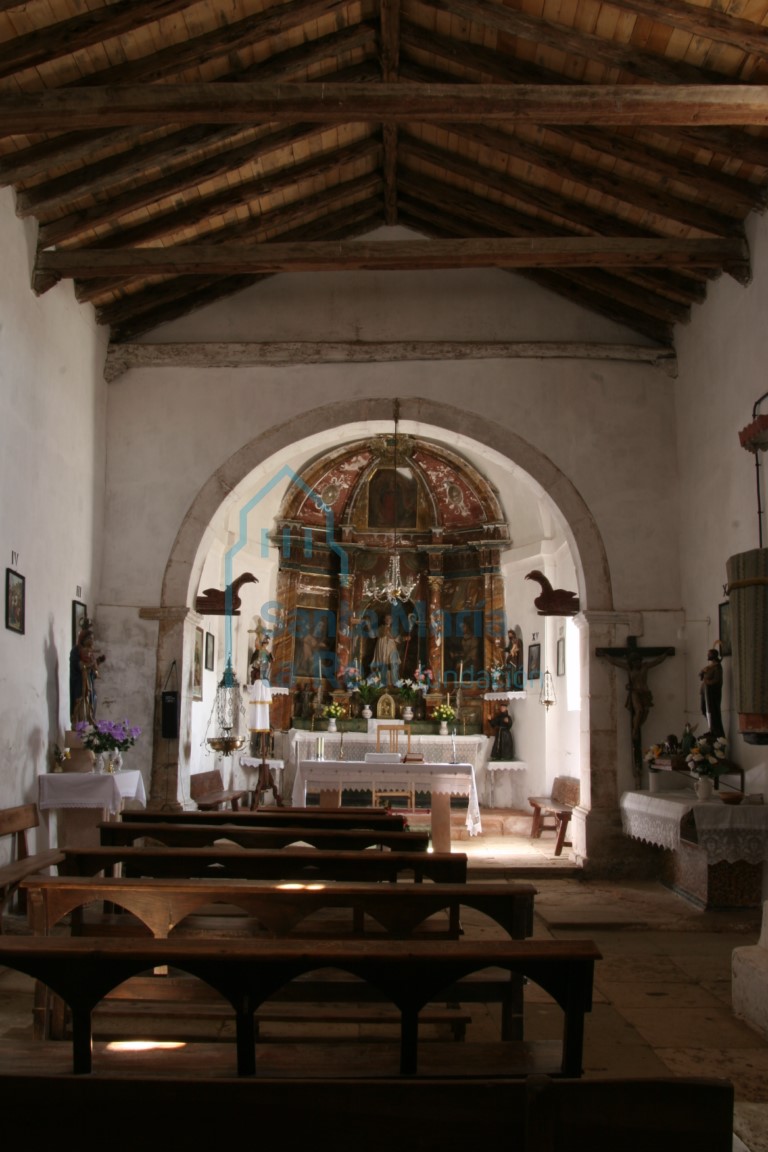 Interior de la nave