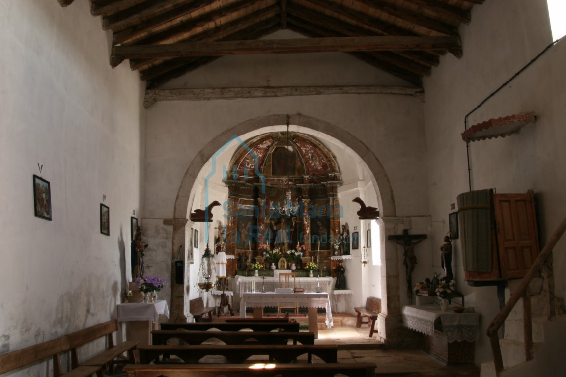 Interior de la nave