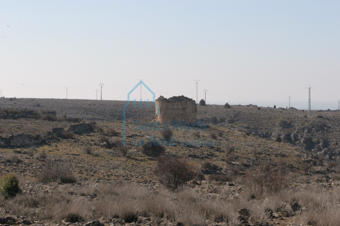 Vista del exterior del ábside