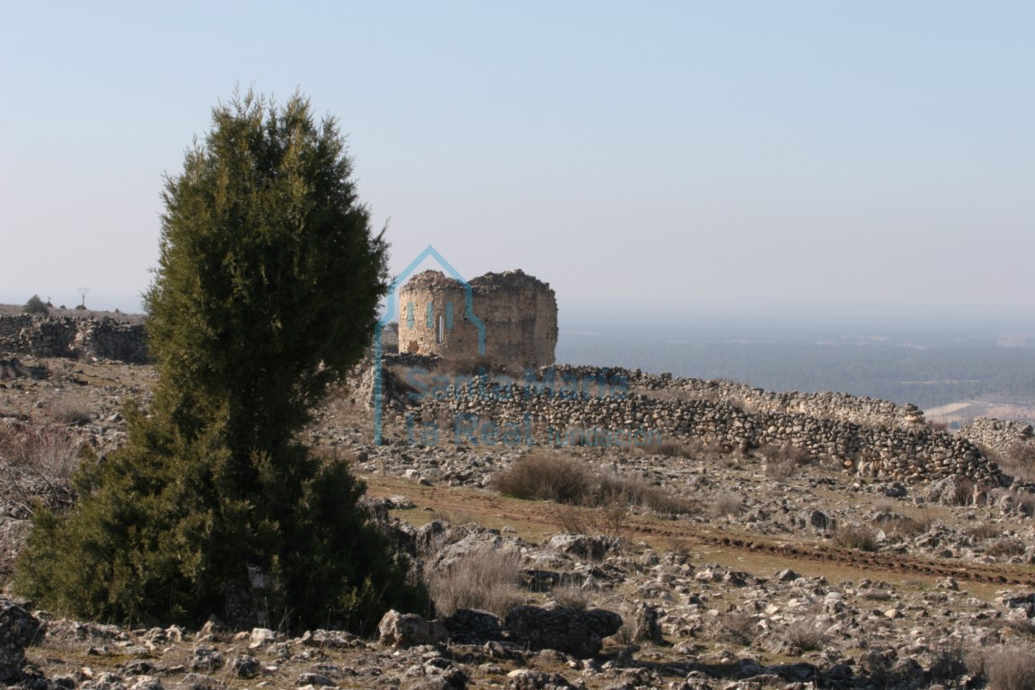 Vista del exterior del ábside