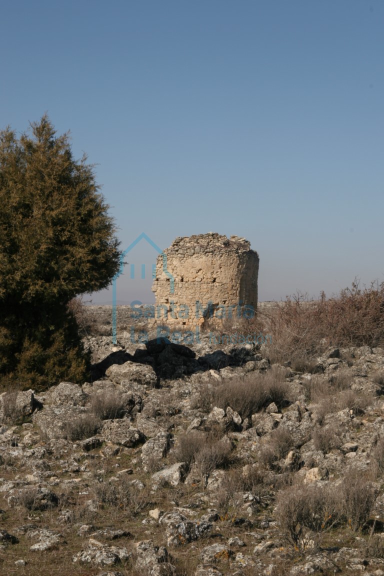 Vista del exterior del ábside