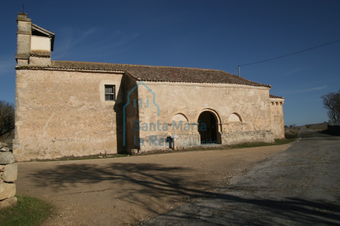 Exterior desde fachada sur