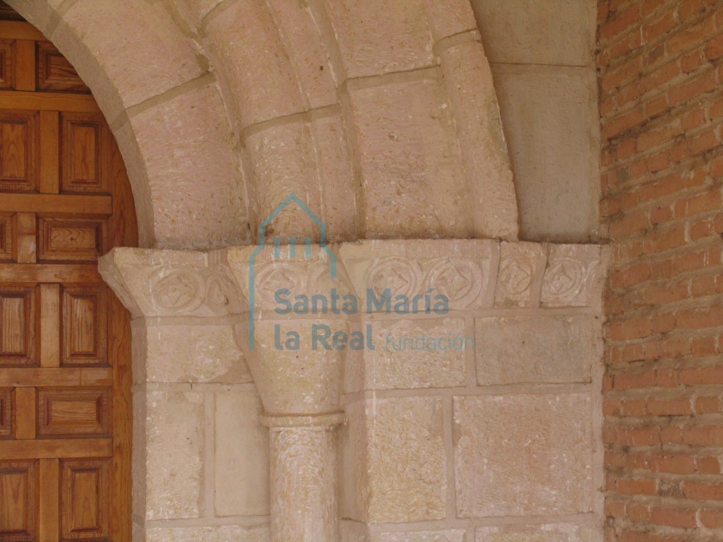 Detalle de la portada