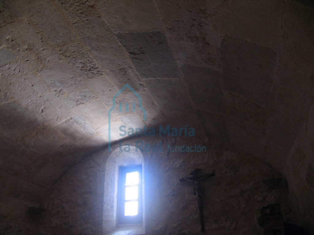 Vista del interior de la sacristía
