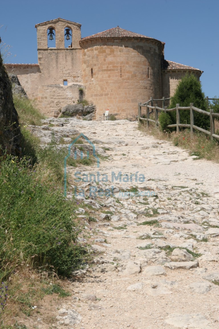 Vista oriental del Priorato