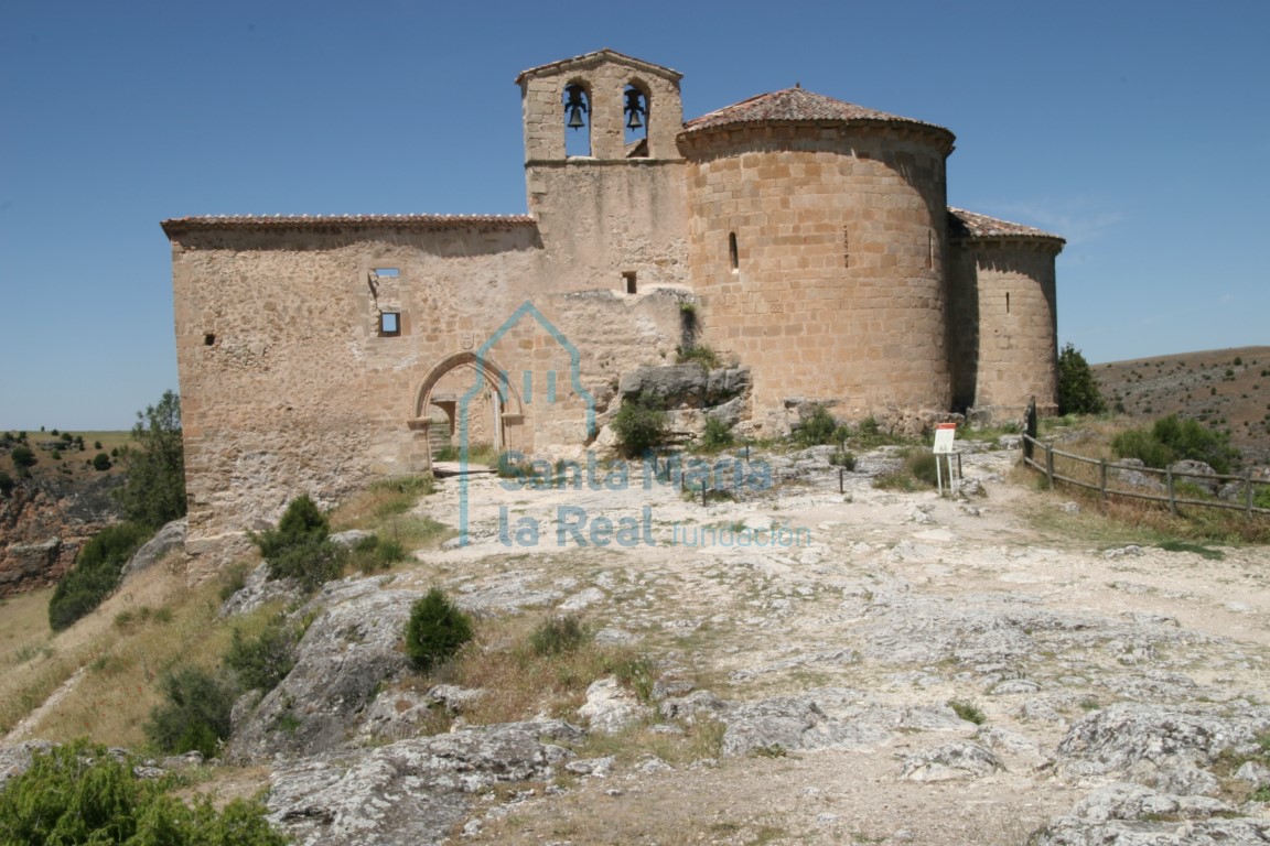 Vista oriental del Priorato