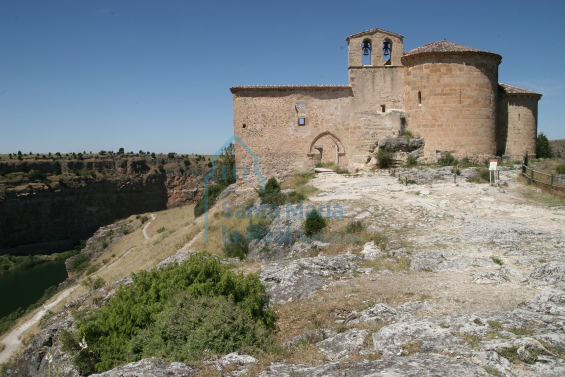 Vista oriental del Priorato