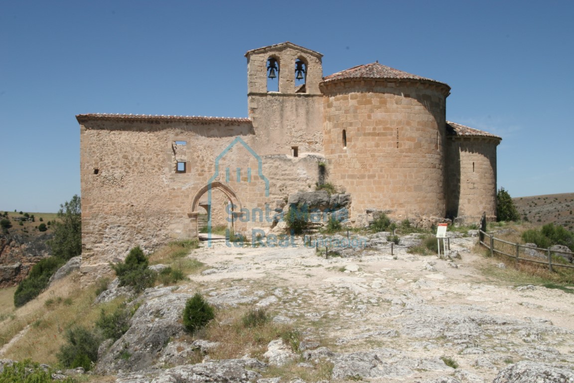 Vista oriental del Priorato