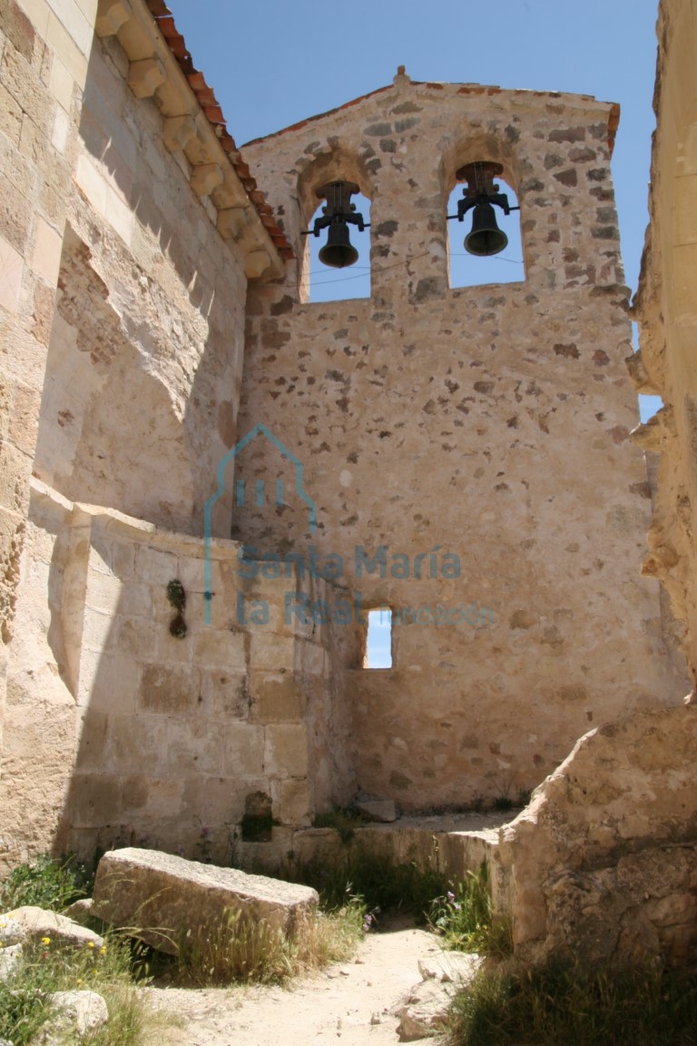 Vista interior del colateral sur