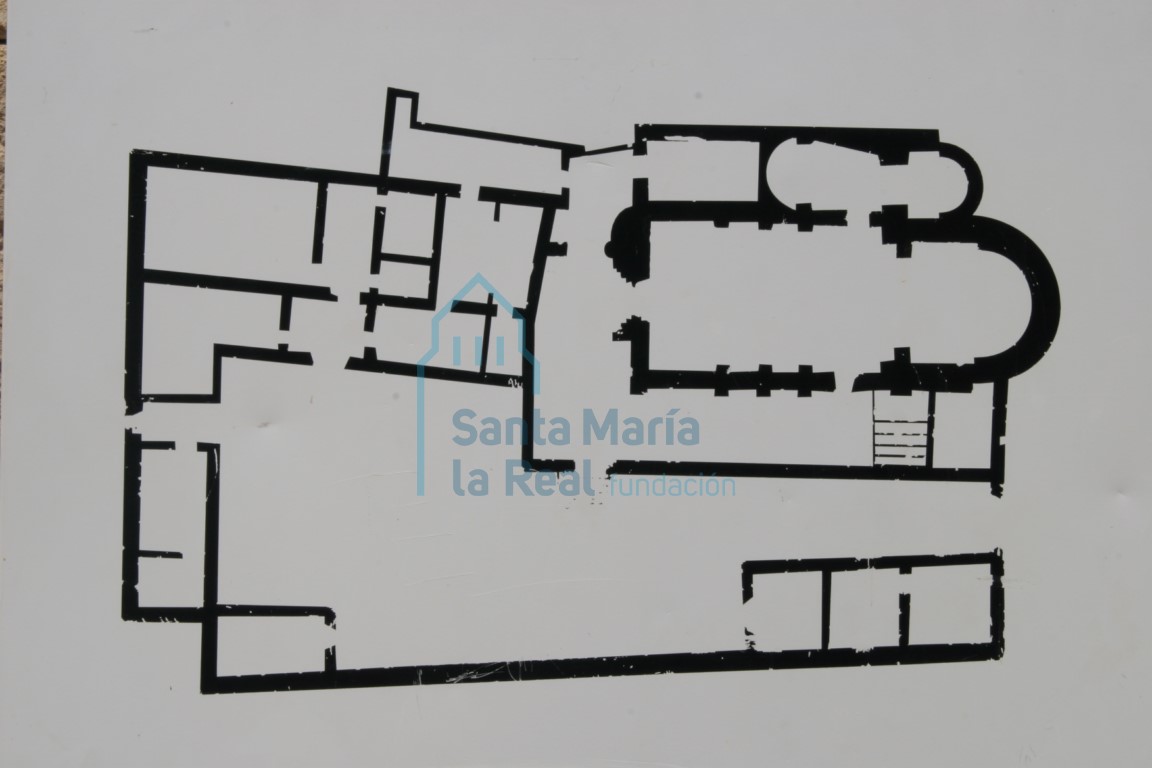 Planta del monasterio