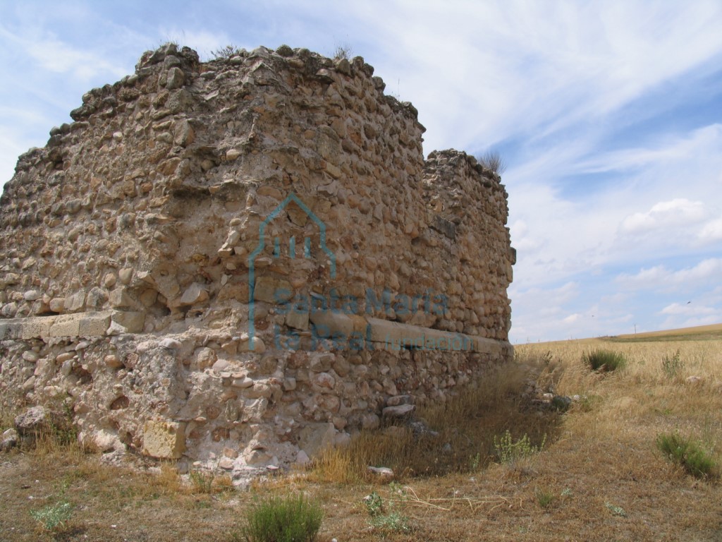 Vista exterior de las ruinas