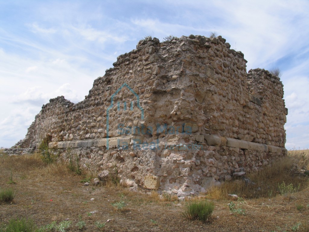 Vista exterior  de las ruinas